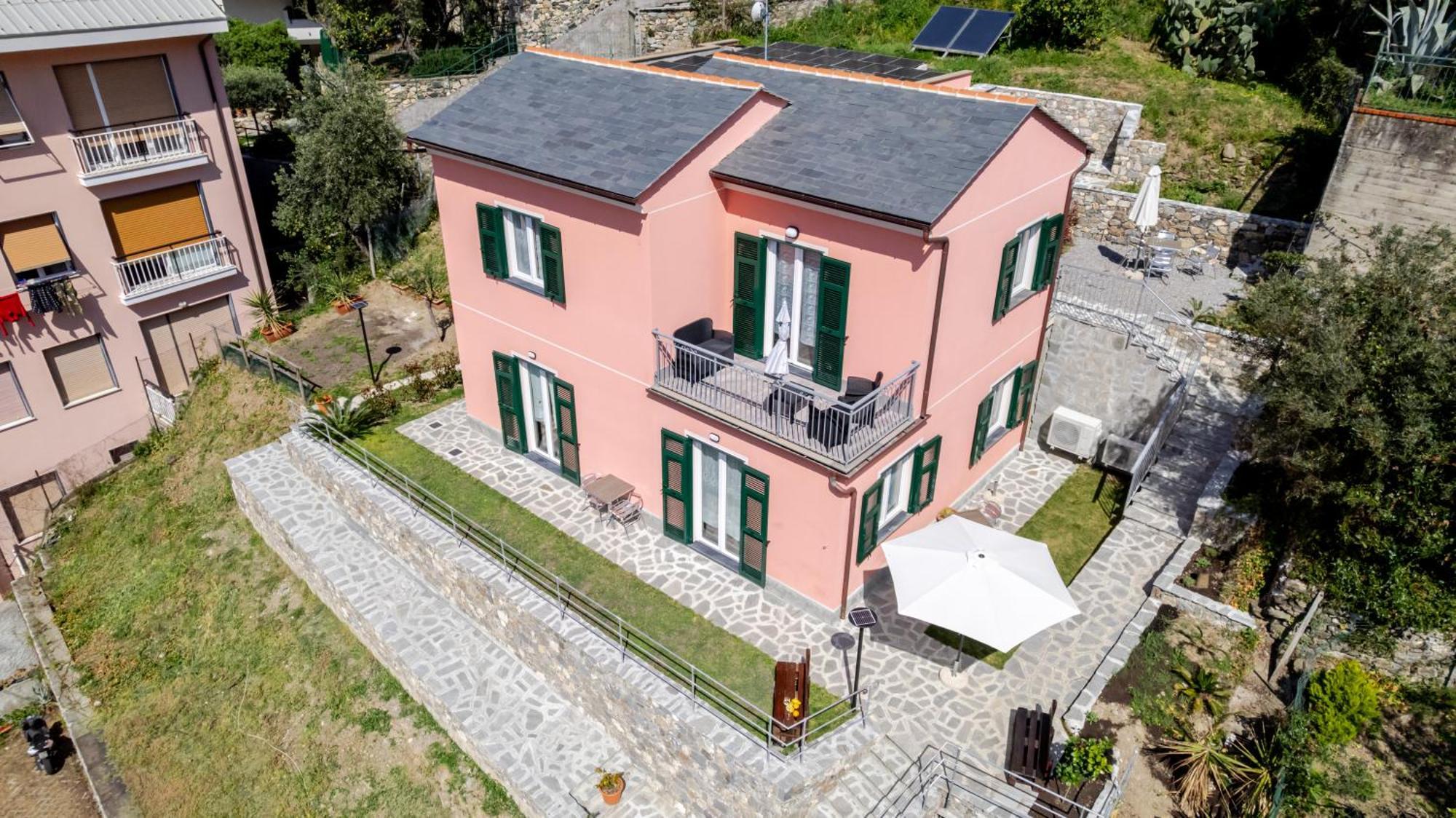 Il Vigneto Villa Moneglia Bagian luar foto